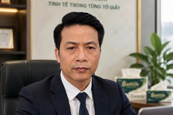 ÔNG CHU VĂN LÂM GIÁM ĐỐC CÔNG TY CP BELL SILK